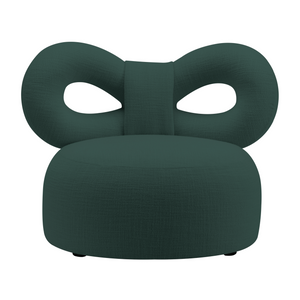   Upholstered Bow Lounge Chair | Oroa.com