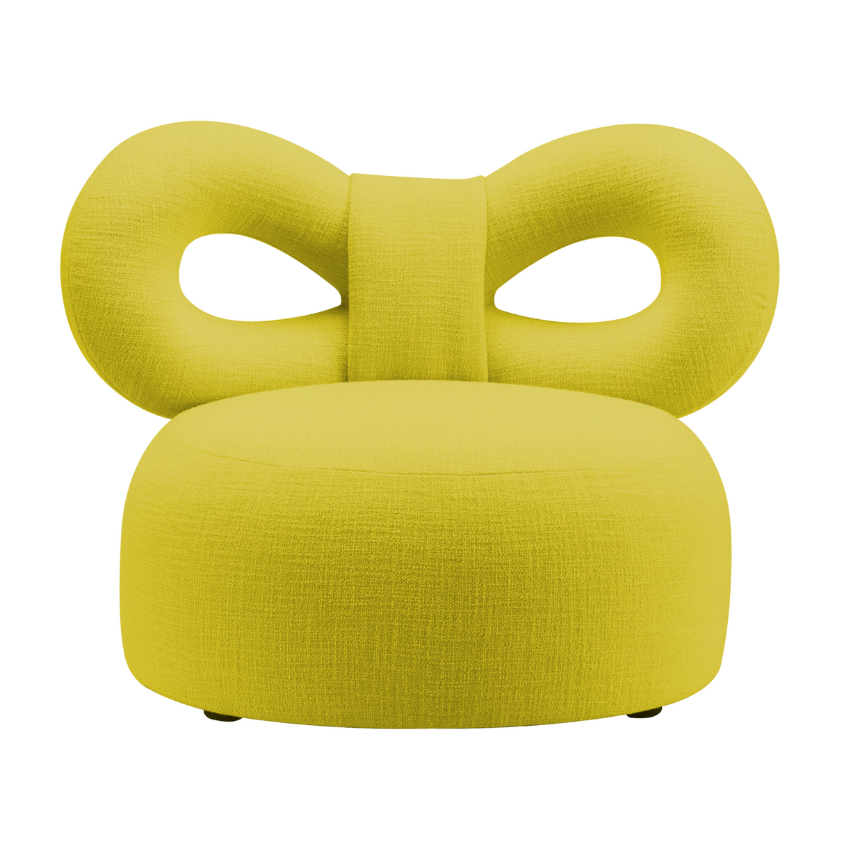   Upholstered Bow Lounge Chair | Oroa.com