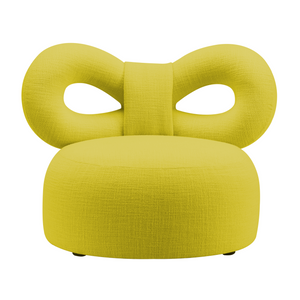   Upholstered Bow Lounge Chair | Oroa.com