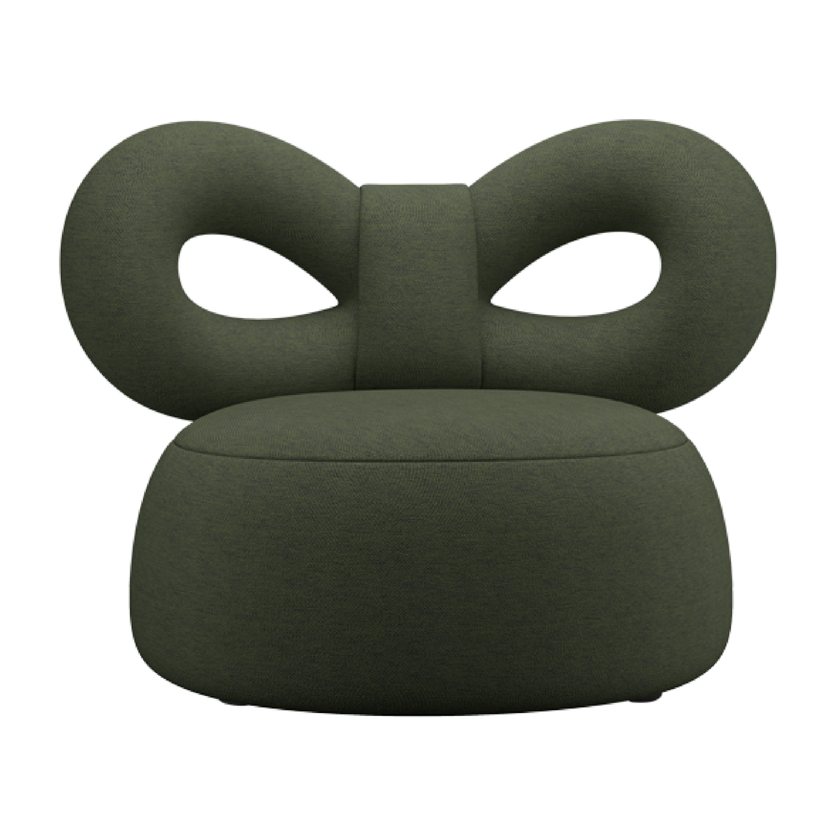   Upholstered Bow Lounge Chair | Oroa.com
