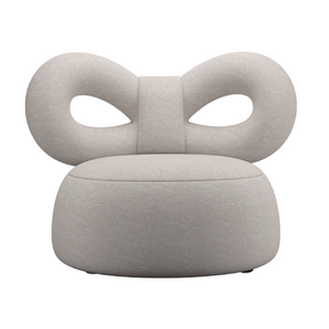   Upholstered Bow Lounge Chair | Oroa.com