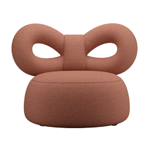   Upholstered Bow Lounge Chair | Oroa.com