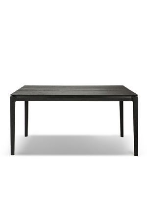   Black Oak Minimalist Dining Table | Oroa.com