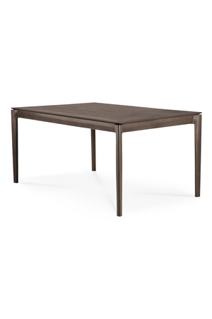   Oak Brown Minimalist Dining Table | Oroa.com