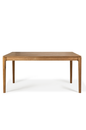   Teak Minimalist Dining Table | Oroa.com