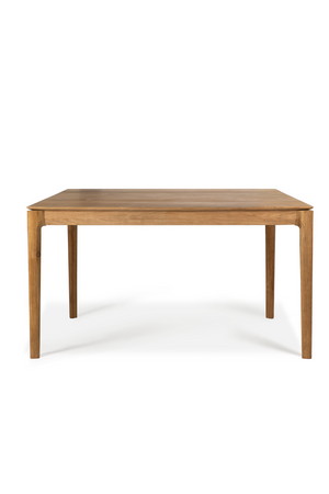   Teak Minimalist Dining Table | Oroa.com