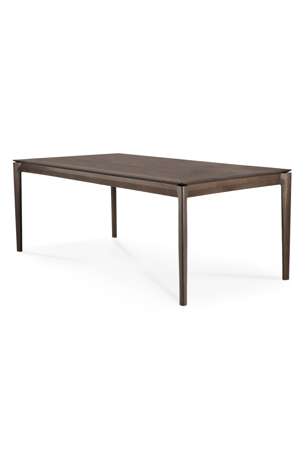   Oak Brown Minimalist Dining Table | Oroa.com