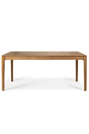   Teak Minimalist Dining Table | Oroa.com