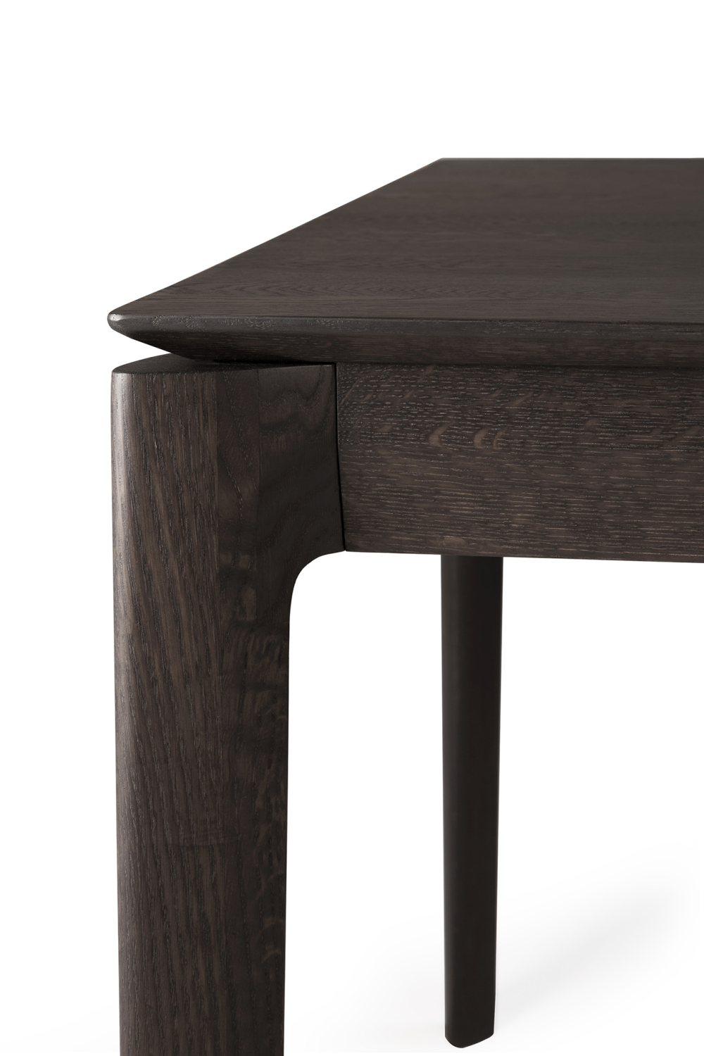   Oak Brown Minimalist Dining Table | Oroa.com