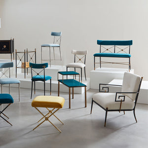   Linen Upholstered Accent Chair | Oroa.com
