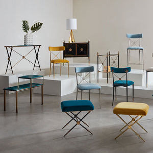   Teal Lacquered Console | Oroa.com