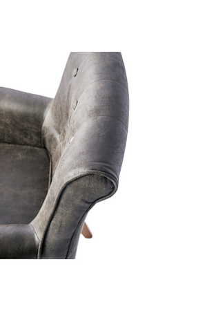  Classic Leather Dining Armchair | Oroa.com