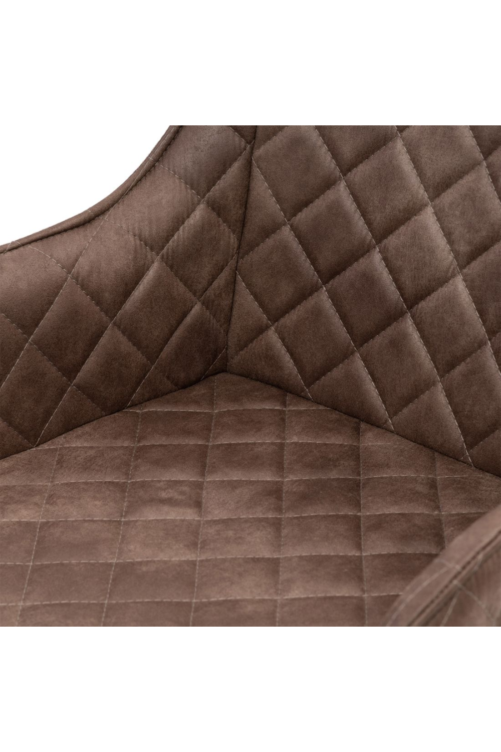   Quilted Leather Counter Stool | Oroa.com