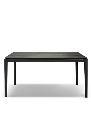   Black Oak Minimalist Dining Table | Oroa.com