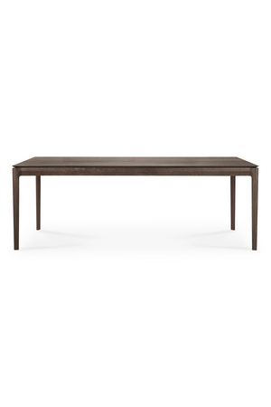   Oak Brown Minimalist Dining Table | Oroa.com