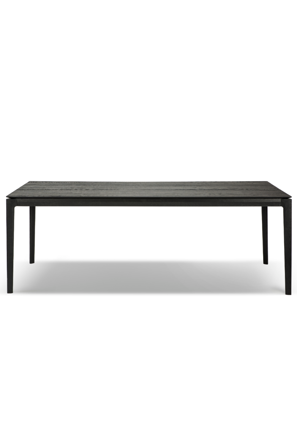   Black Oak Minimalist Dining Table | Oroa.com