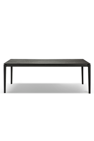   Black Oak Minimalist Dining Table | Oroa.com
