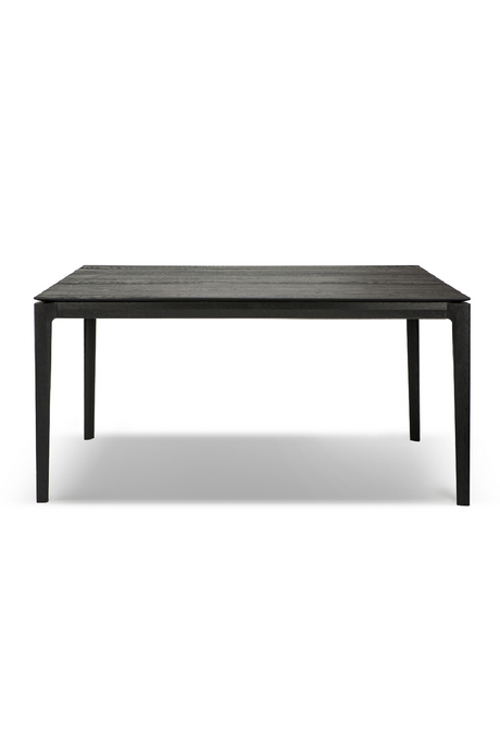   Black Oak Minimalist Dining Table | Oroa.com