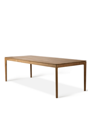   Teak Minimalist Dining Table | Oroa.com