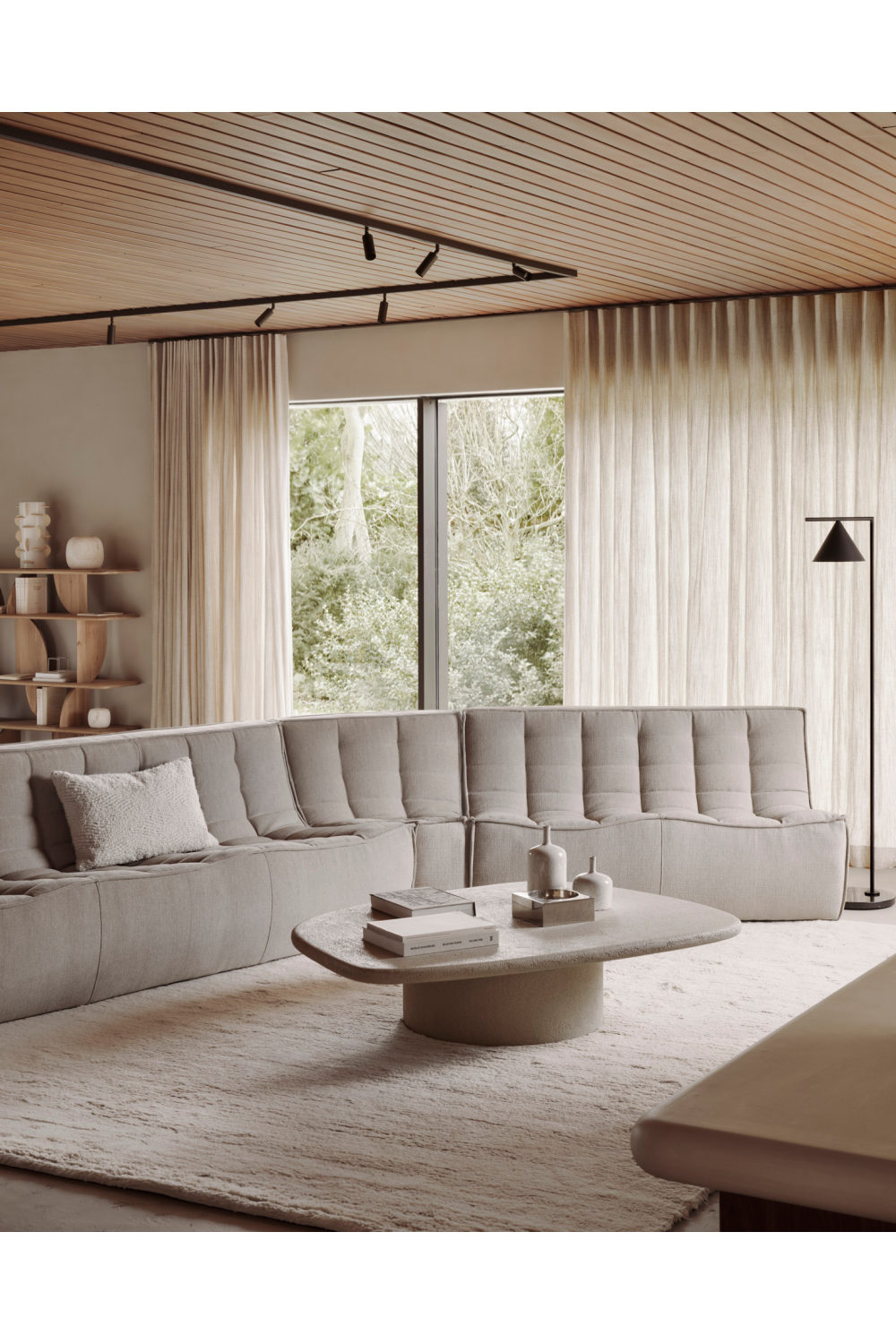  Gray Modular Sofa | Oroa.com