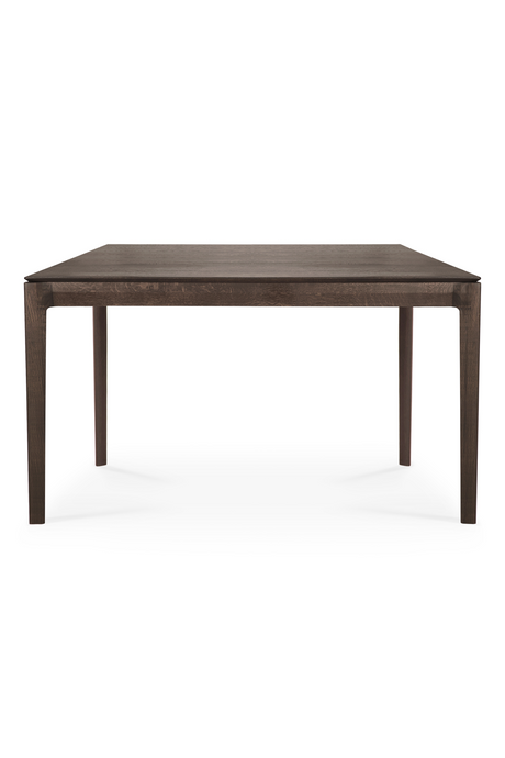   Oak Brown Minimalist Dining Table | Oroa.com