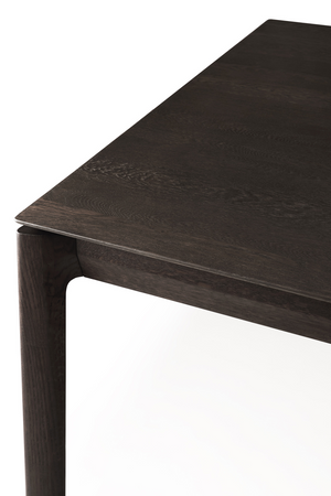   Oak Brown Minimalist Dining Table | Oroa.com
