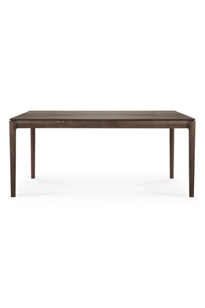   Oak Brown Minimalist Dining Table | Oroa.com