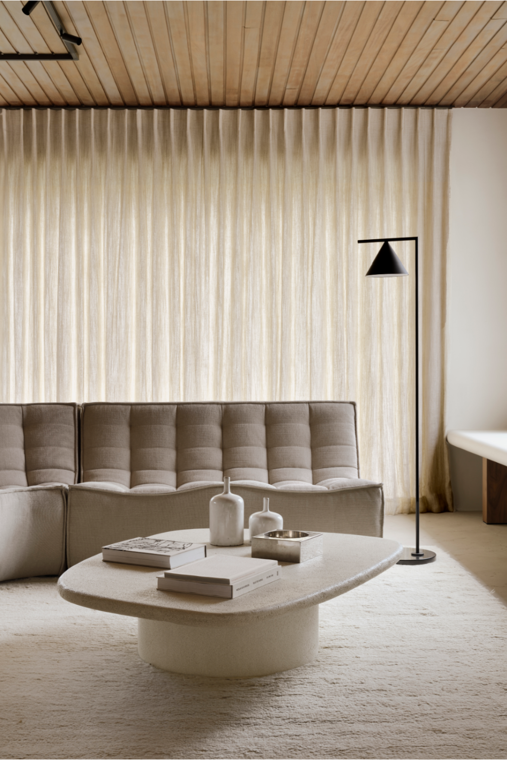   Gray Modular Sofa | Oroa.com