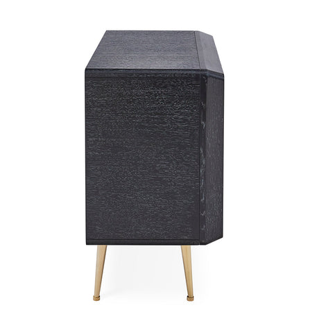   Hammered Brass 3-Drawer Chest | Oroa.com