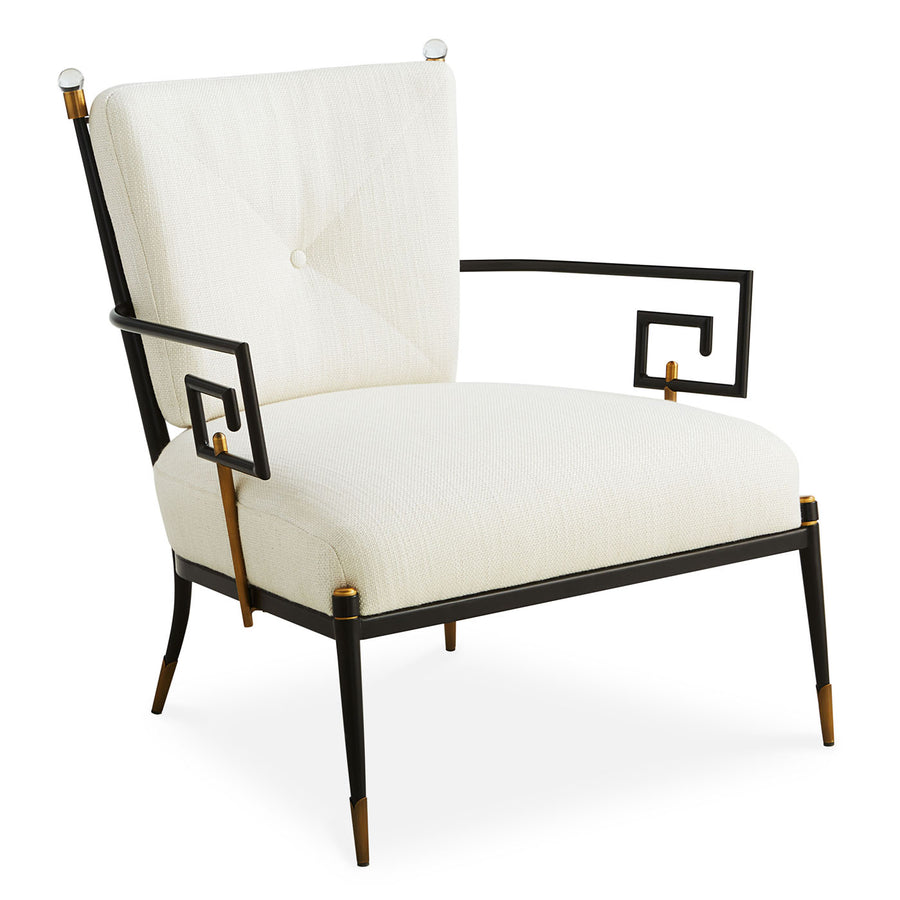   Linen Upholstered Accent Chair | Oroa.com