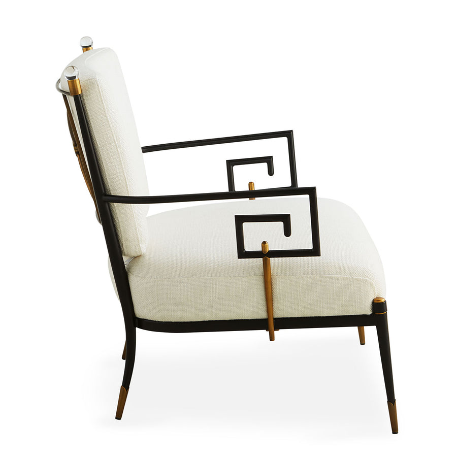   Linen Upholstered Accent Chair | Oroa.com
