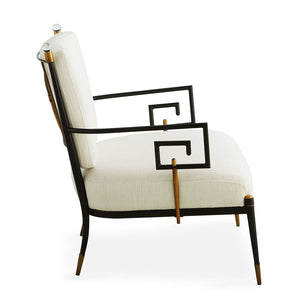   Linen Upholstered Accent Chair | Oroa.com