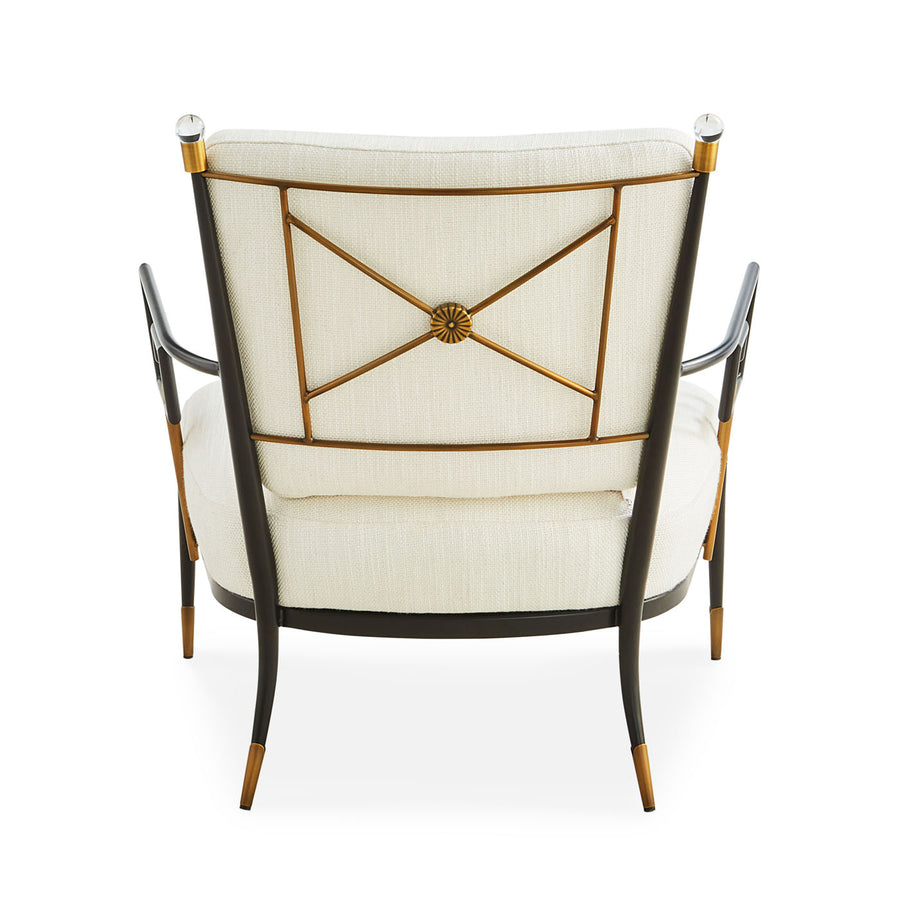   Linen Upholstered Accent Chair | Oroa.com