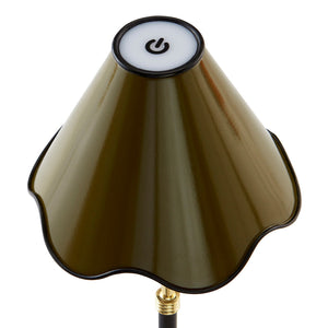   Beaded Edge Rechargeable Table Lamp | Oroa.com