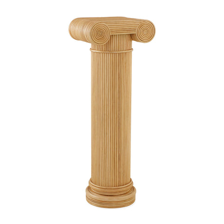   Hand-Coiled Reeds Pedestal | Oroa.com