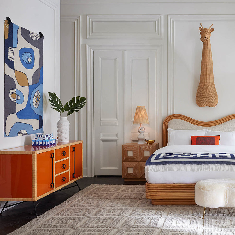   Rattan Peel Orange Sideboard | Oroa.com
