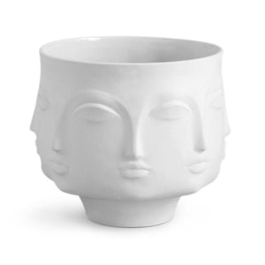   Unglazed Porcelain Face Bowl | Oroa.com