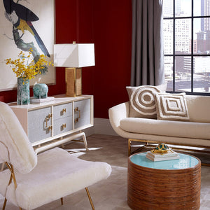   Caned Rattan Table Lamp | Oroa.com
