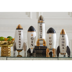   Glossy Porcelain Tequilla Decanter | Oroa.com