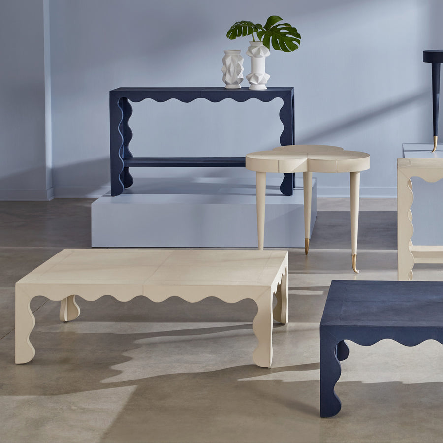   Leather 1-Drawer Side Table | Oroa.com