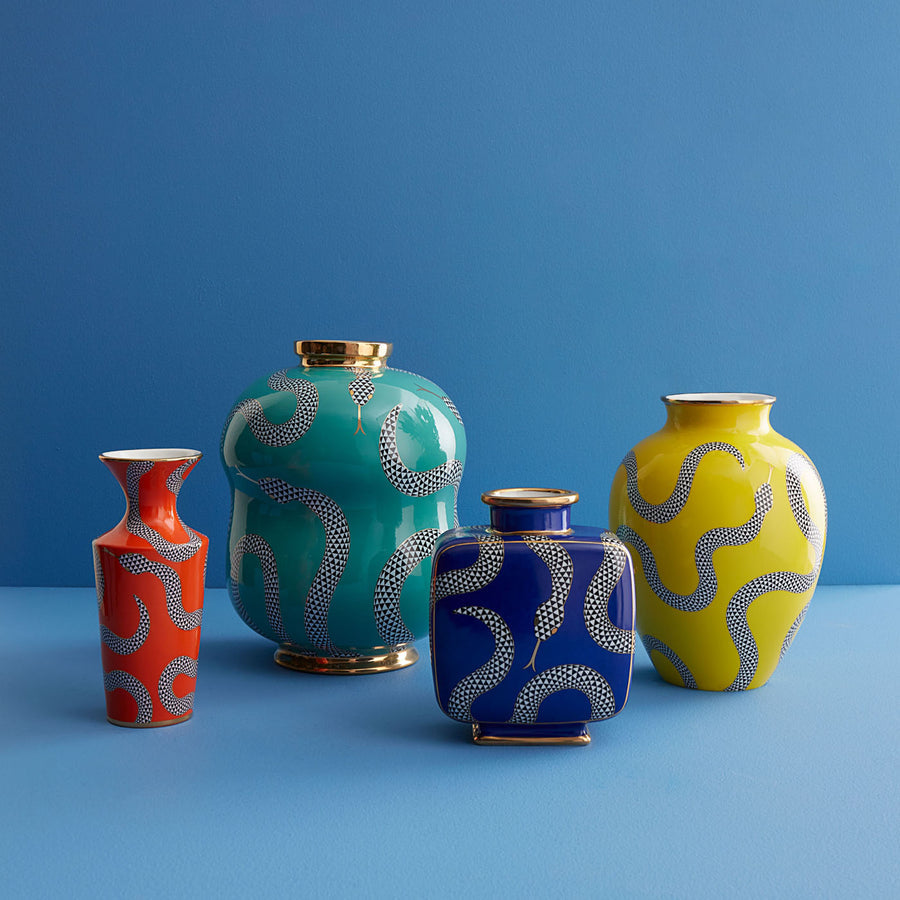   Porcelain Serpent Cuff Vase | Oroa.com