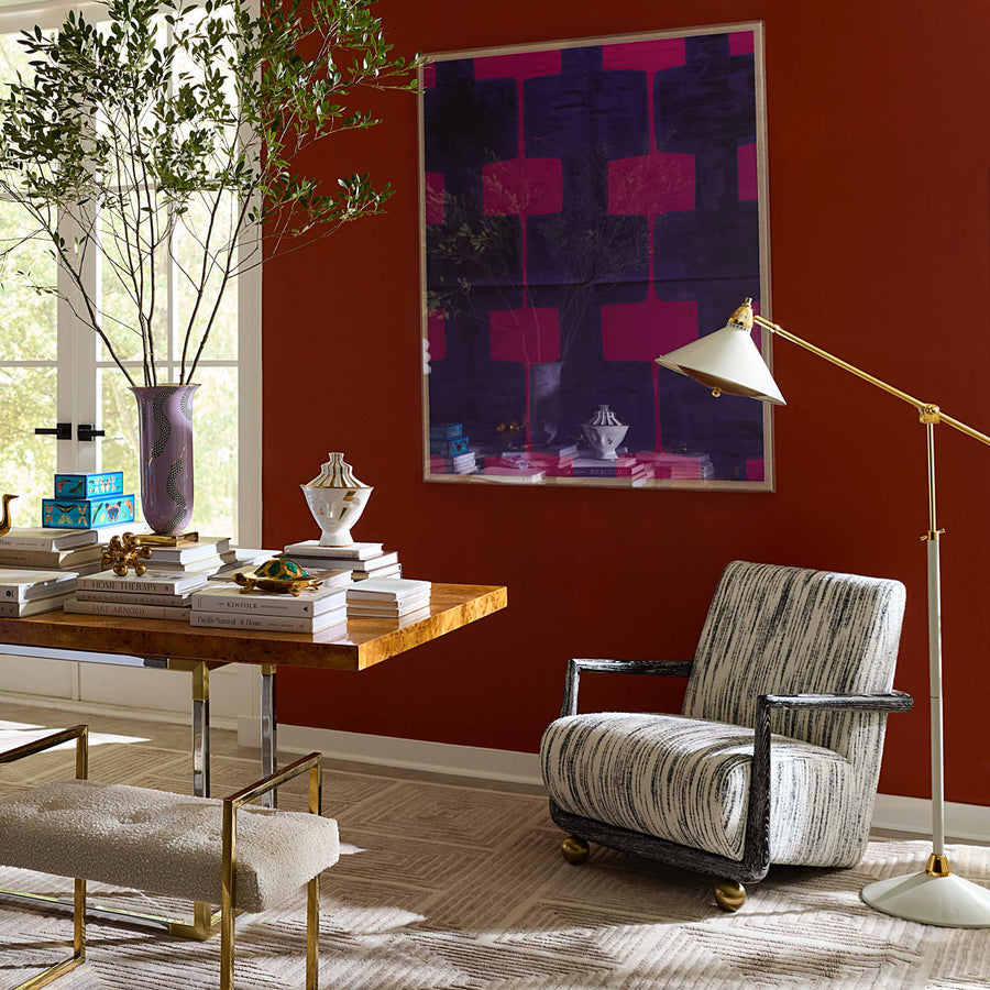   Golden Orb Leg Club Chair | Oroa.com