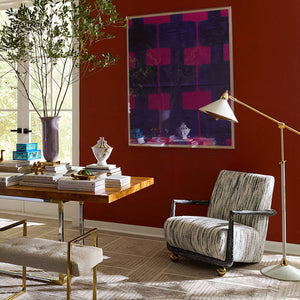   Golden Orb Leg Club Chair | Oroa.com