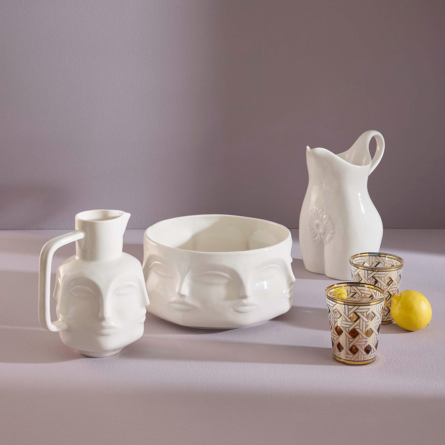   White Porcelain Pitcher | Oroa.com
