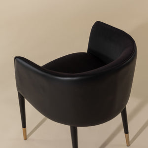   Modern European furniture - Fabric & Leather Dining Armchair - www.oroa.com | Oroa.com