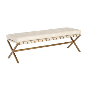   Modern European furniture - Button Tufted Leather Bench - www.oroa.com | Oroa.com