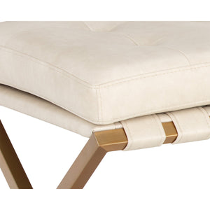   Modern European furniture - Button Tufted Leather Bench - www.oroa.com | Oroa.com