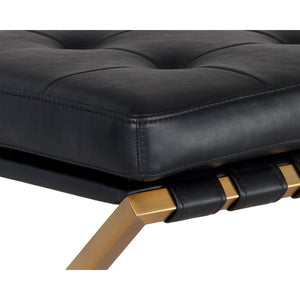   Modern European furniture - Button Tufted Leather Bench - www.oroa.com | Oroa.com