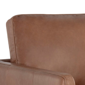  Modern European furniture - Track-Armed Swivel Lounge Chair - www.oroa.com | Oroa.com