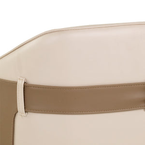   Modern European furniture - Two-Toned Leather Bar Stool - www.oroa.com | Oroa.com